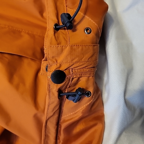 The North Face Windbreaker Adult XXL Dark Orange Full Zip Dry Vent Jacket Pocket - Picture 6 of 15